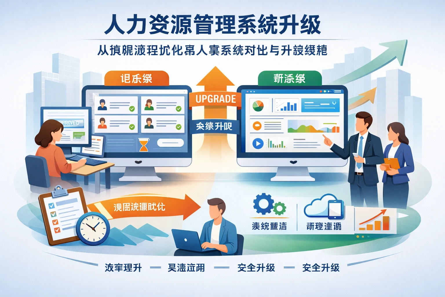 人力资源管理系统升级：从请假流程优化看人事系统对比与升级策略