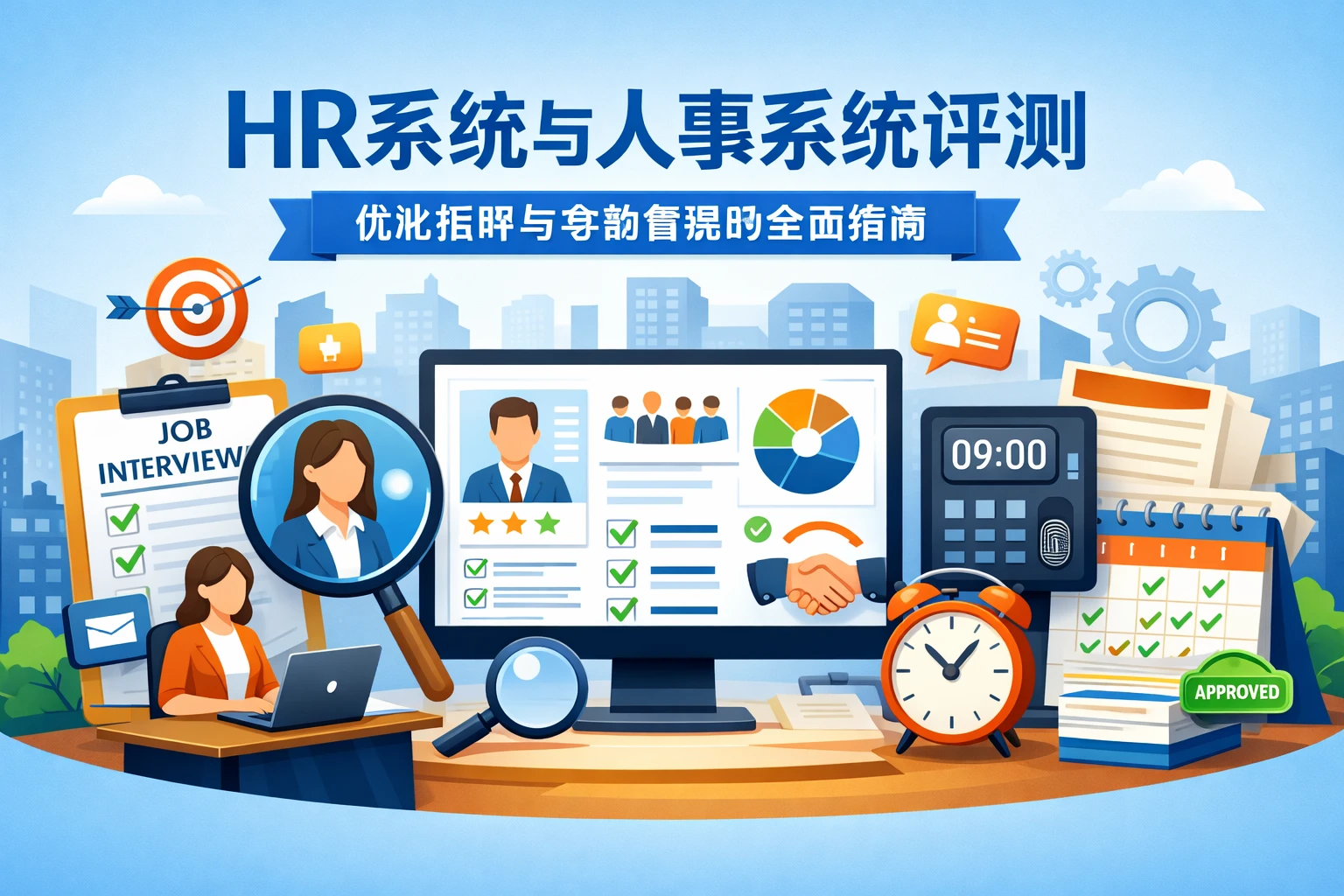 HR系统与人事系统评测：优化招聘与考勤管理的全面指南