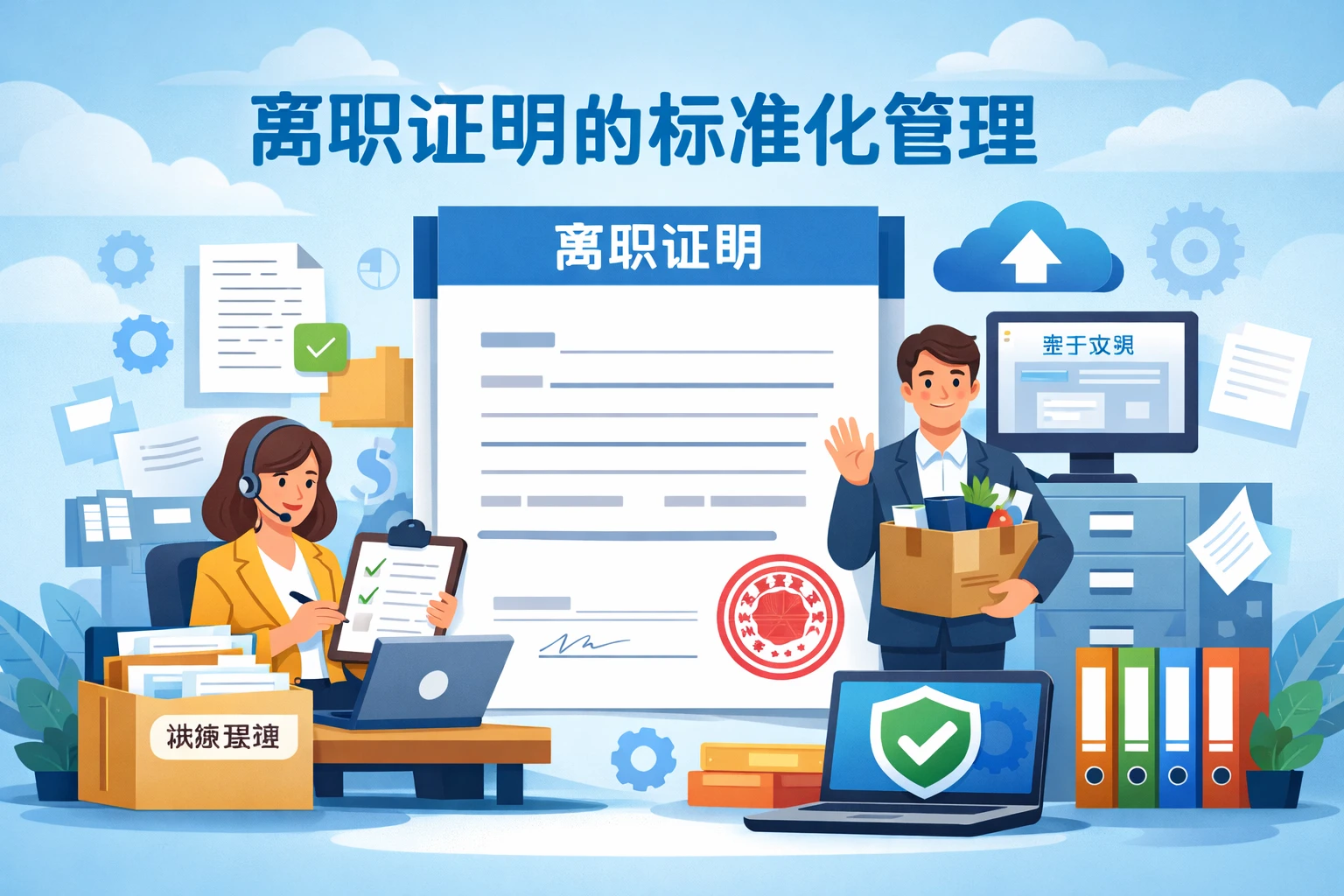 离职证明的标准化管理