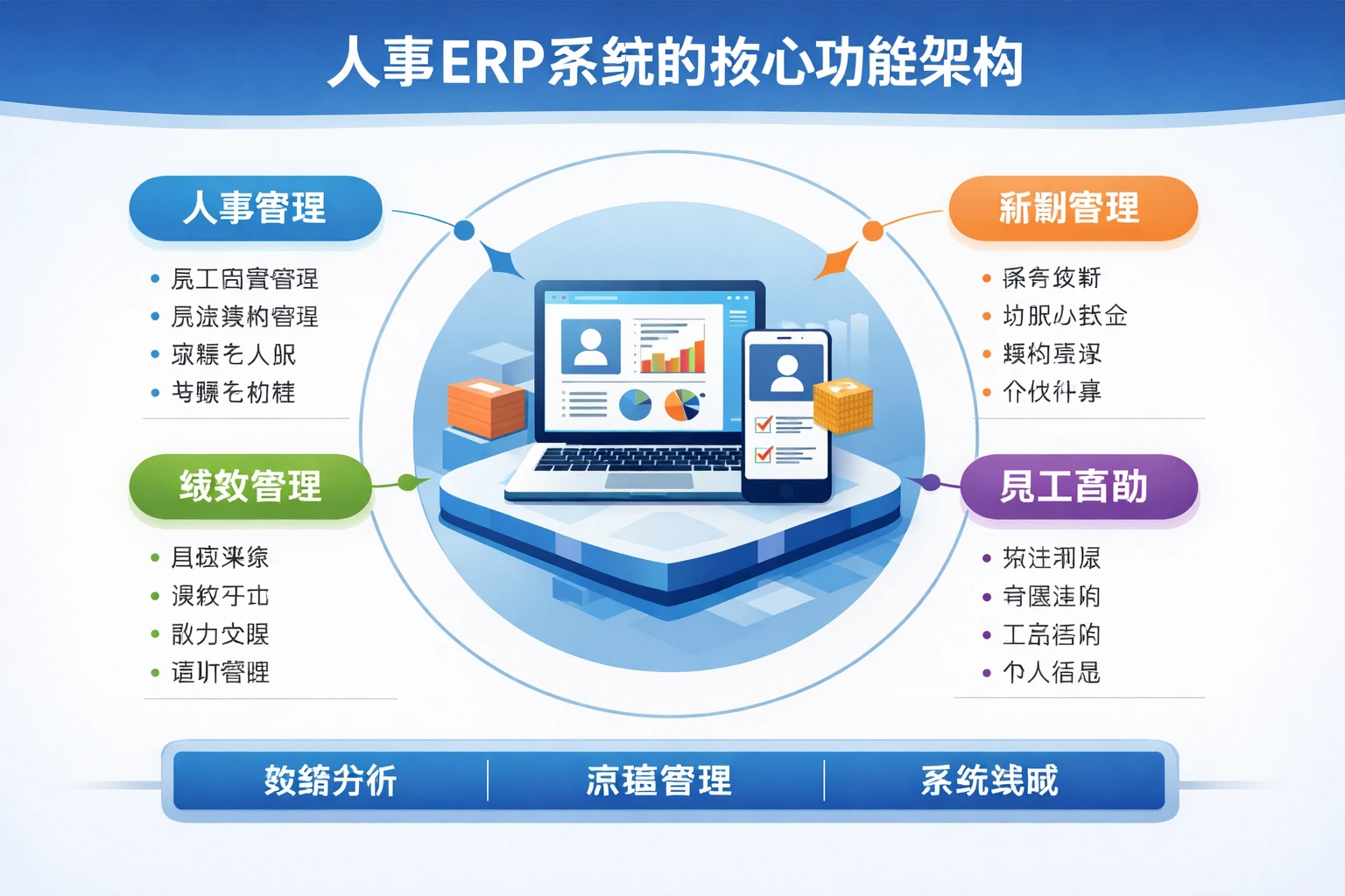 人事ERP系统的核心功能架构