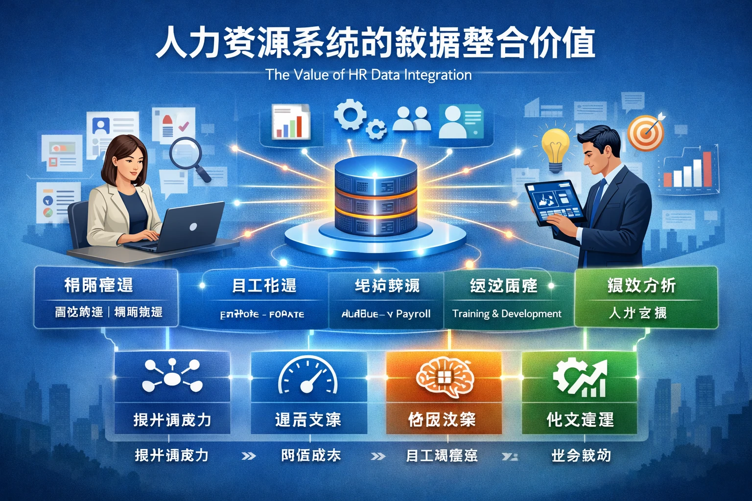 人力资源系统的数据整合价值
