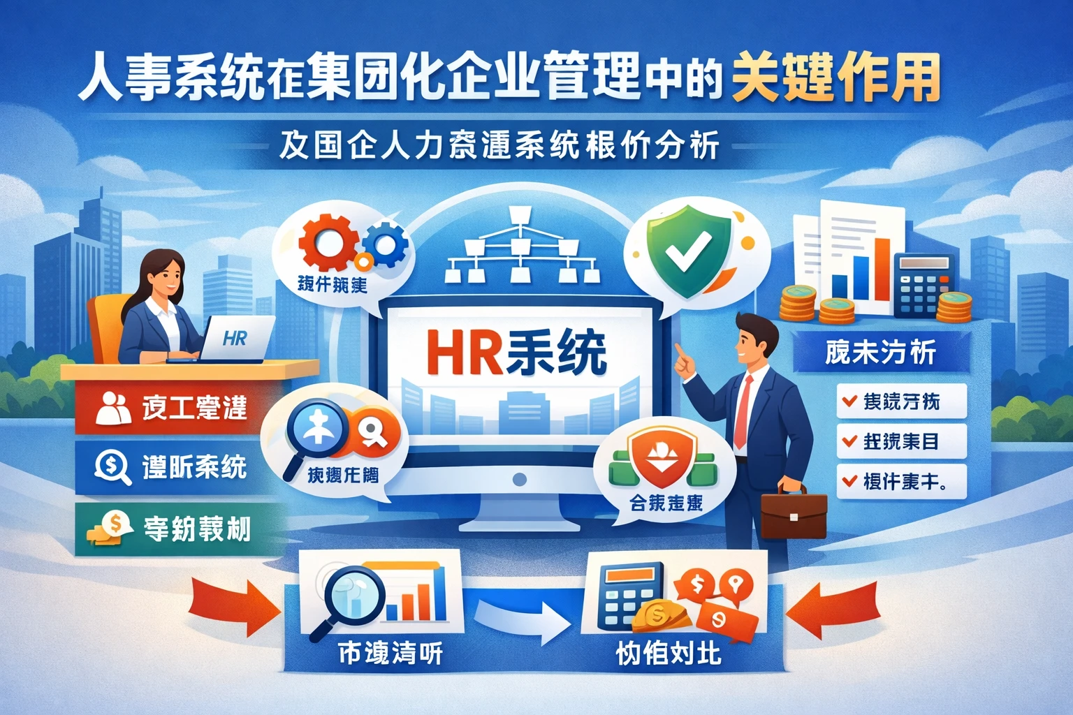 人事系统在集团化企业管理中的关键作用及国企人力资源系统报价分析