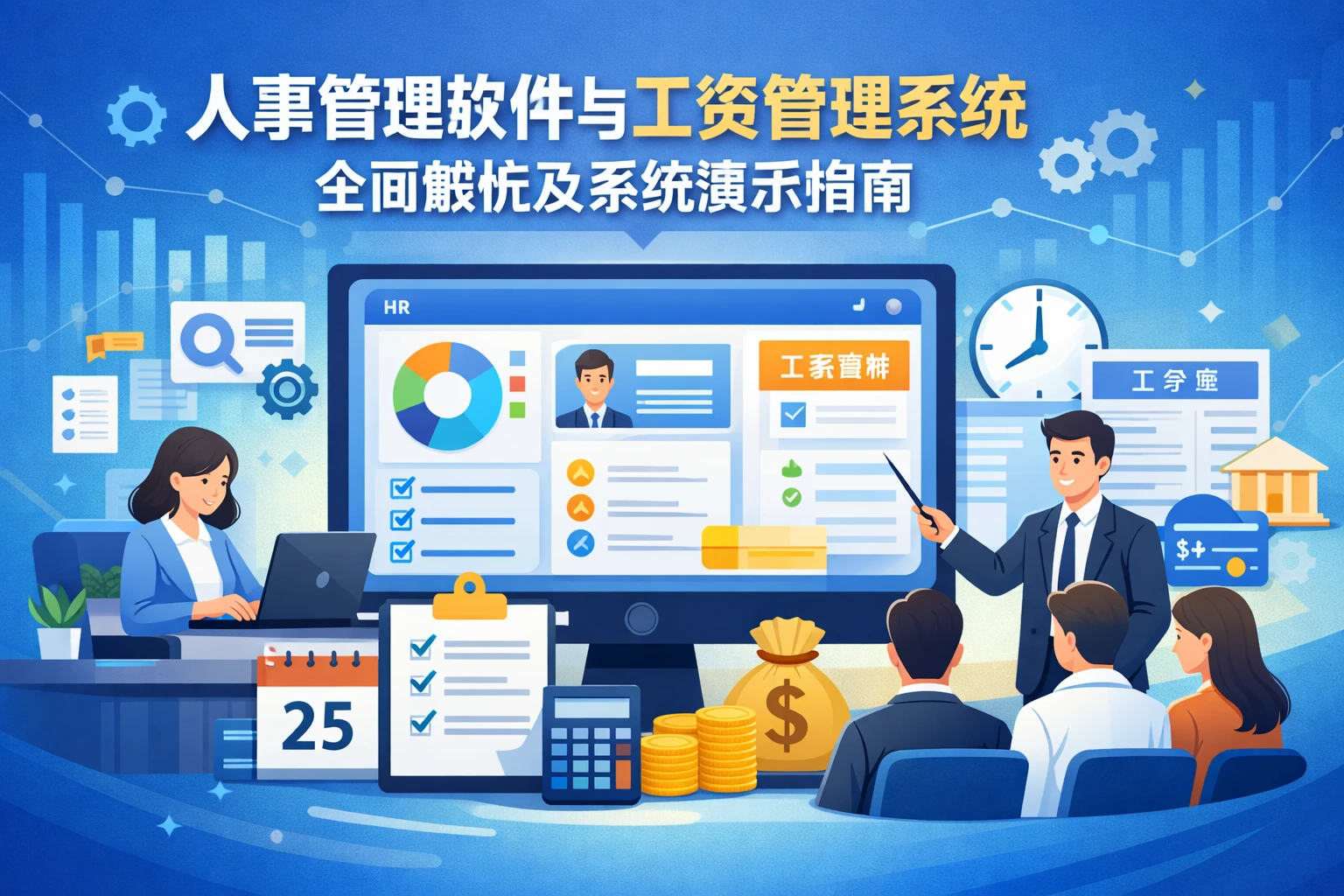 人事管理软件与工资管理系统全面解析及系统演示指南