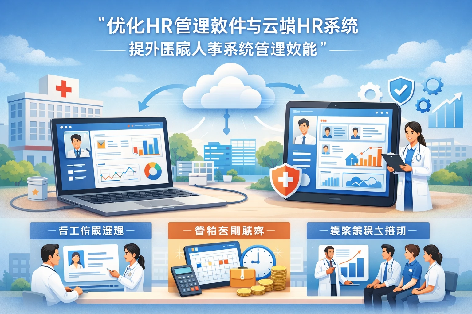 优化HR管理软件与云端HR系统，提升医院人事系统管理效能