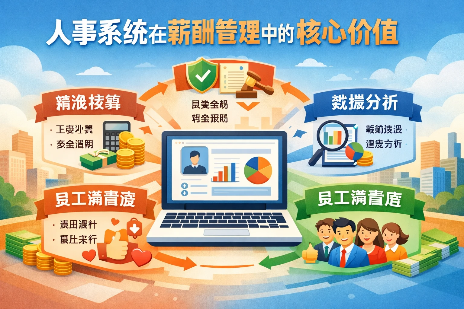 人事系统在薪酬管理中的核心价值