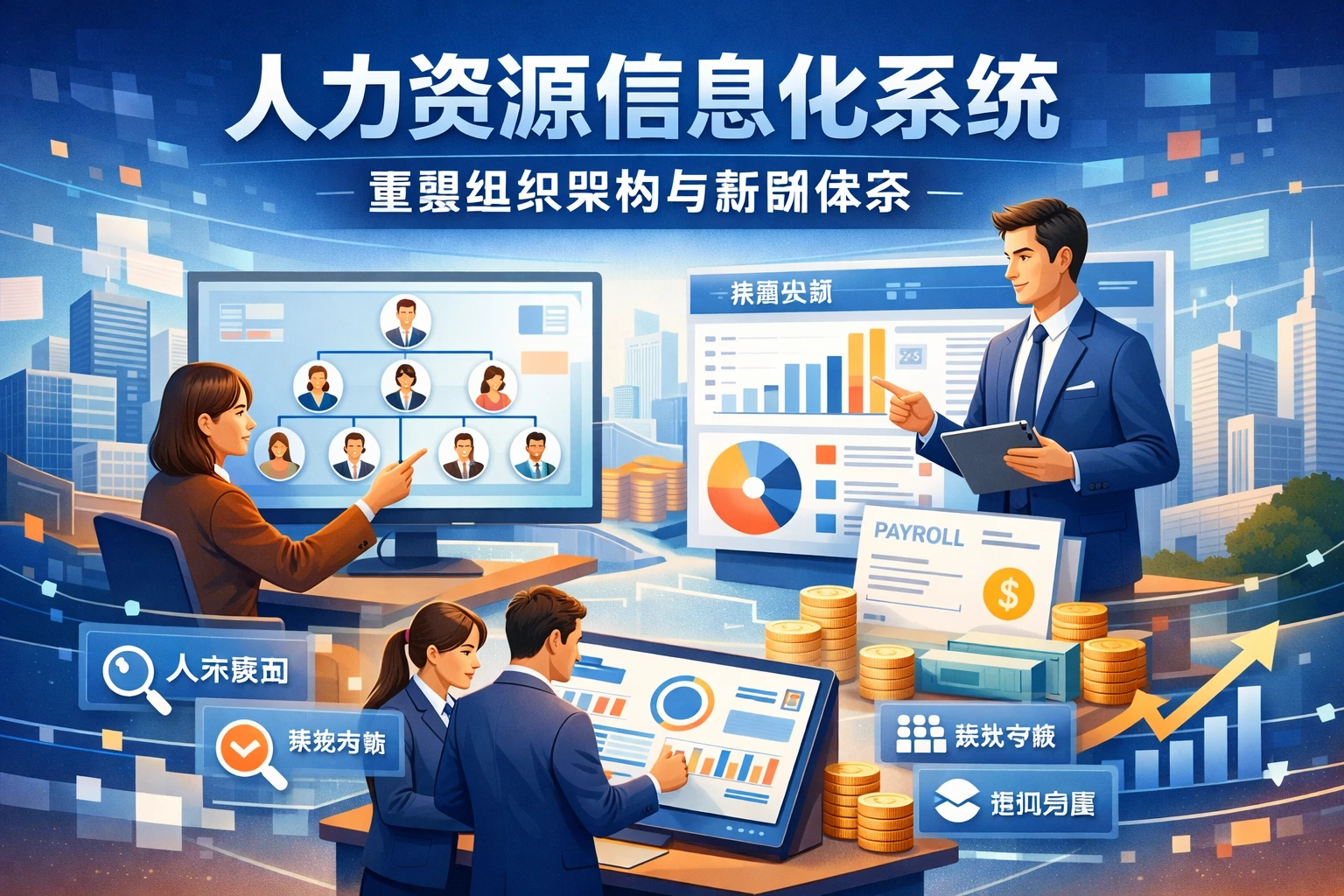 人力资源信息化系统：重塑组织架构与薪酬体系