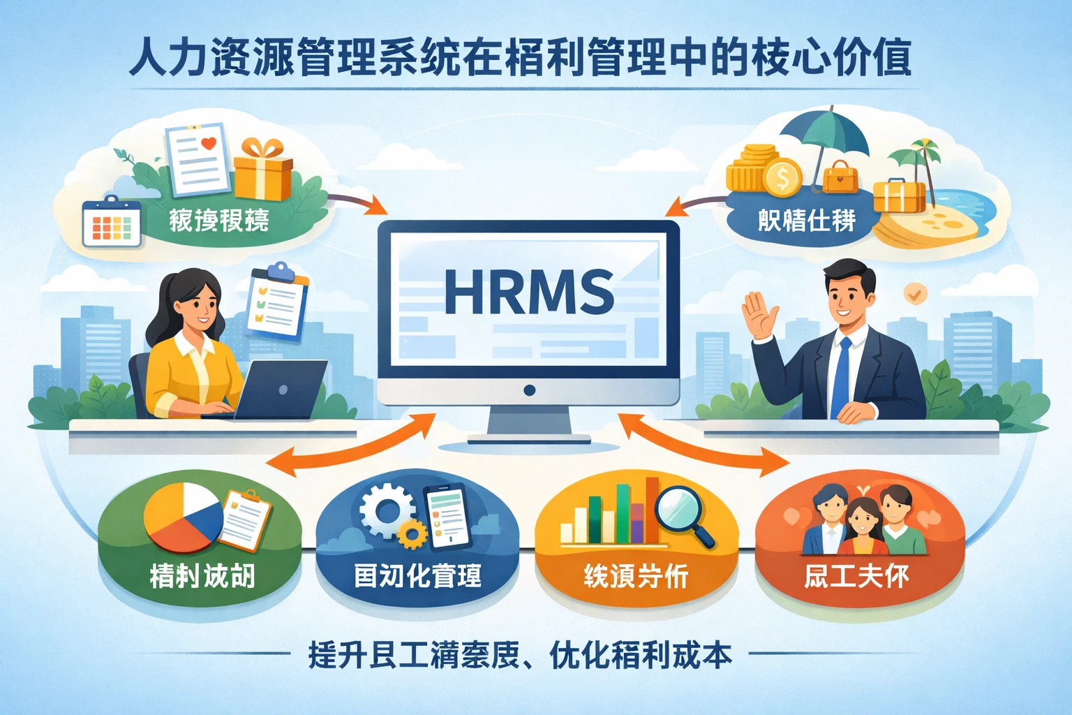 人力资源管理系统在福利管理中的核心价值