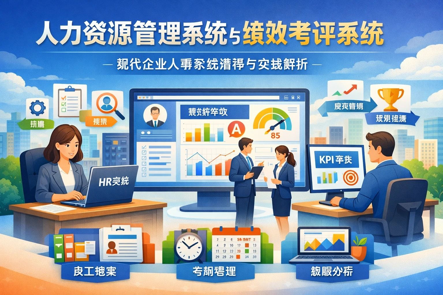 人力资源管理系统与绩效考评系统：现代企业人事系统推荐与实战解析