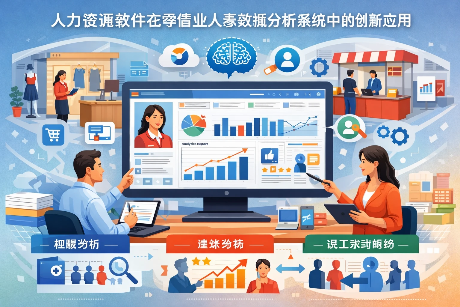 人力资源软件在零售业人事数据分析系统中的创新应用