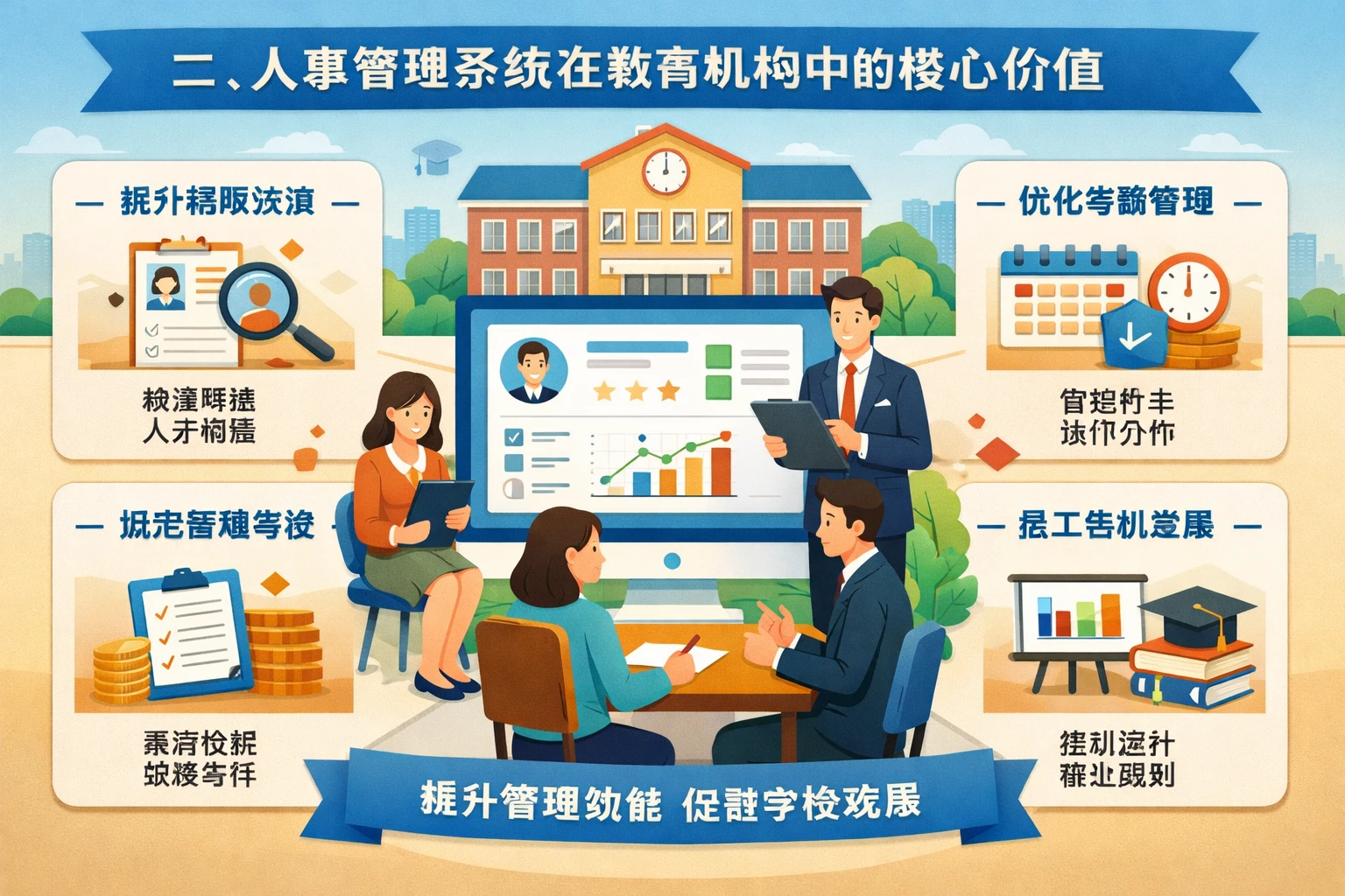 二、人事管理系统在教育机构中的核心价值