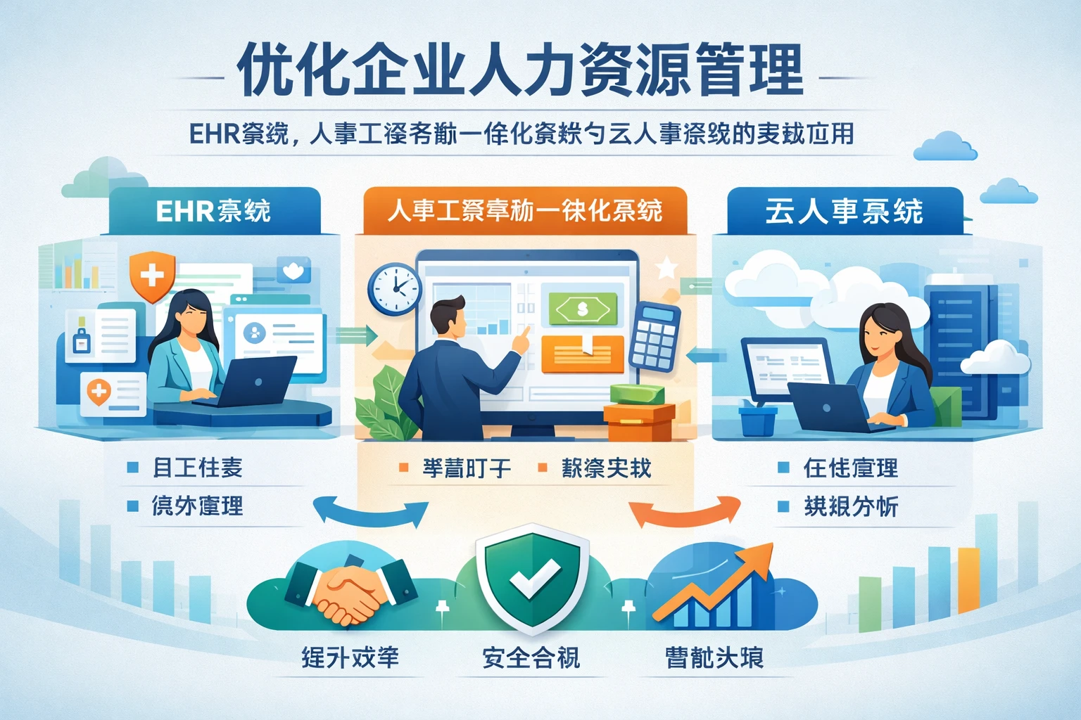 优化企业人力资源管理：ehr系统、人事工资考勤一体化系统与云人事系统的实战应用