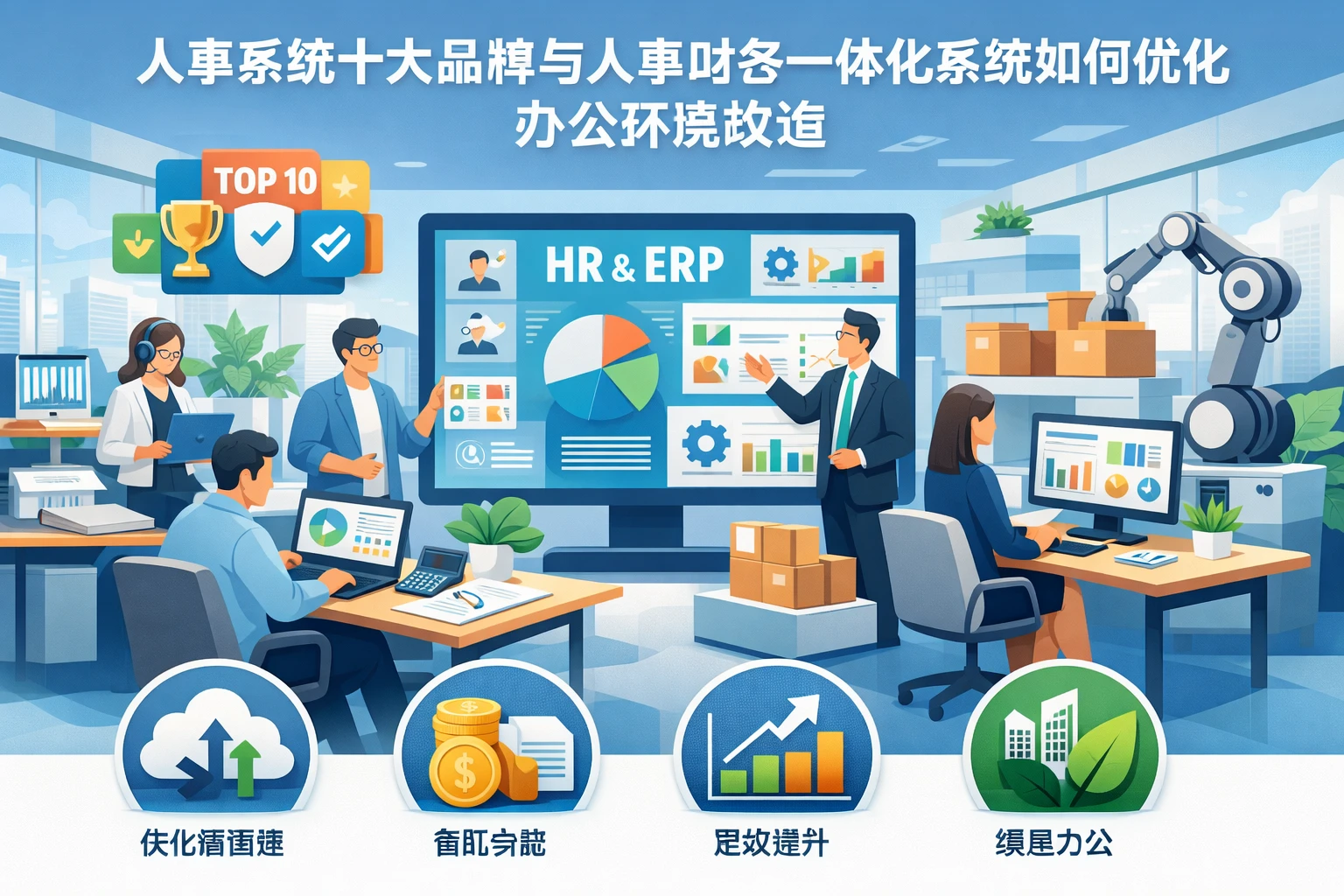 人事系统十大品牌与人事财务一体化系统如何优化办公环境改造