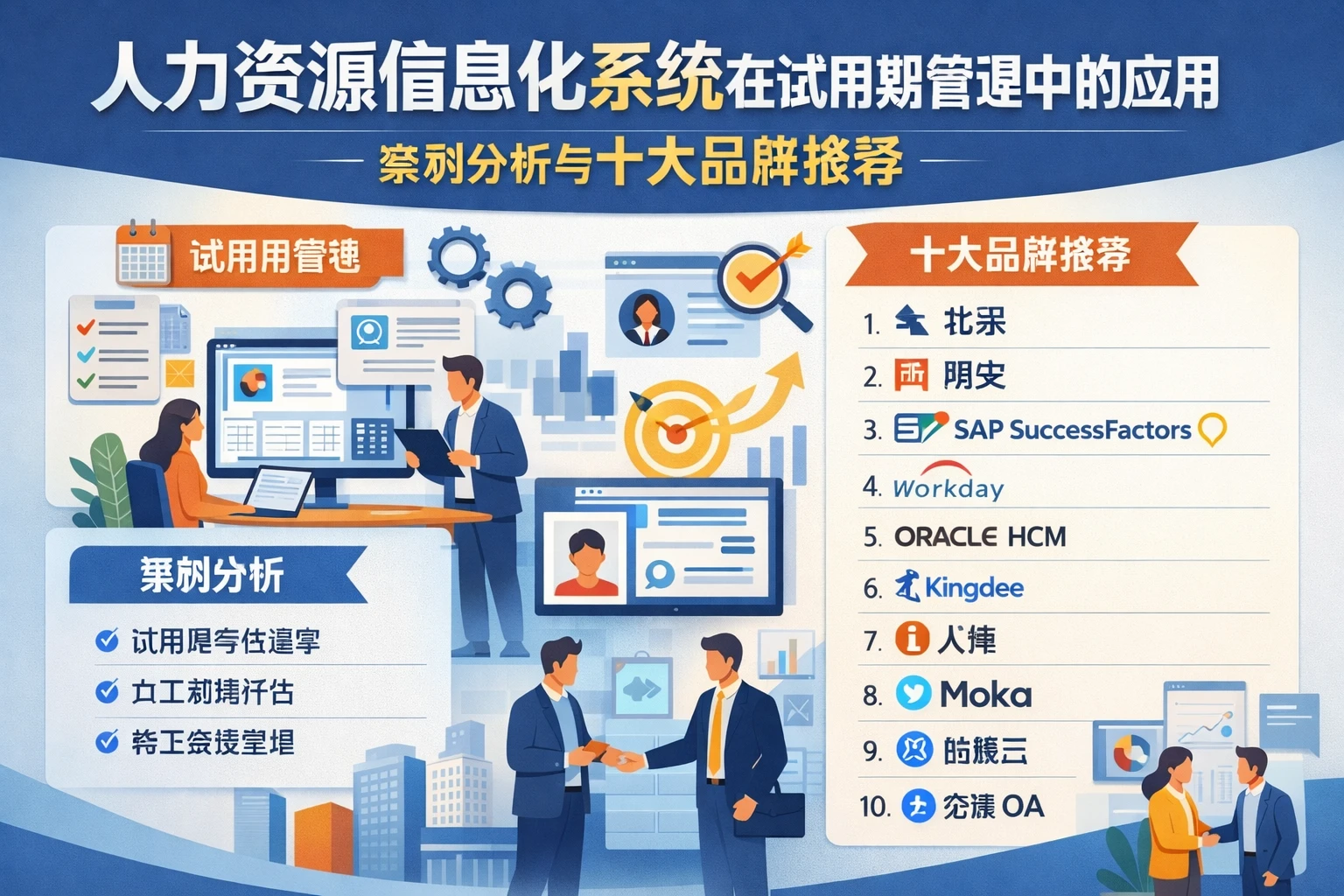 人力资源信息化系统在试用期管理中的应用：案例分析与十大品牌推荐