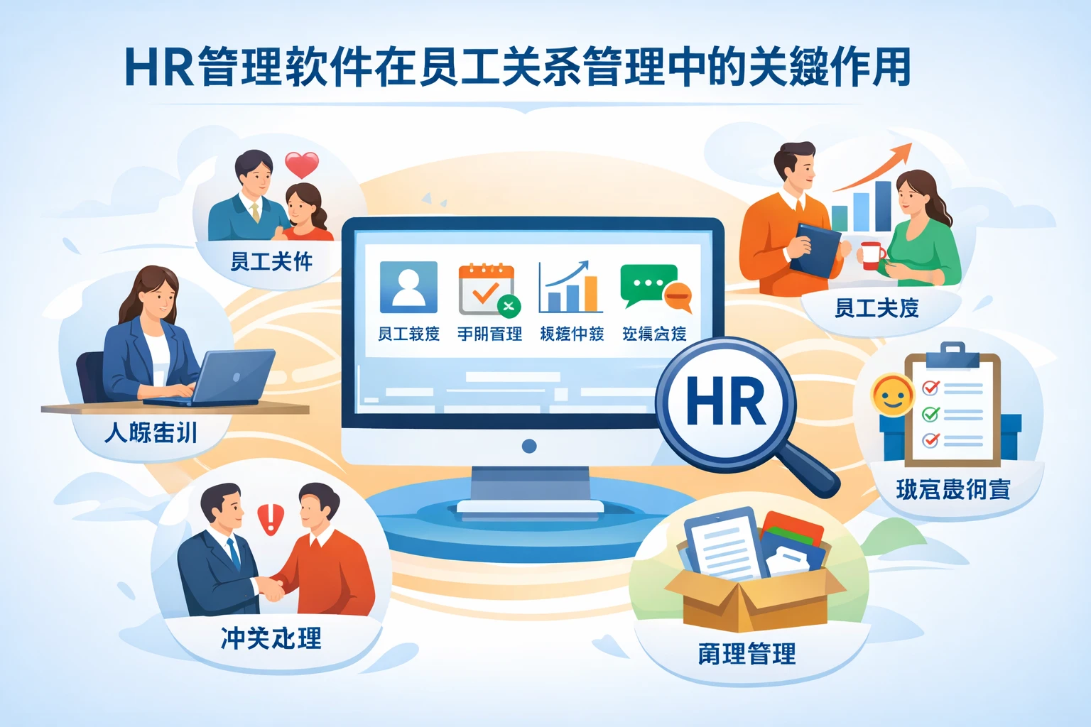 HR管理软件在员工关系管理中的关键作用