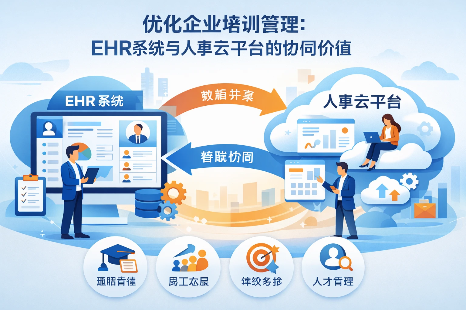 优化企业培训管理：EHR系统与人事云平台的协同价值