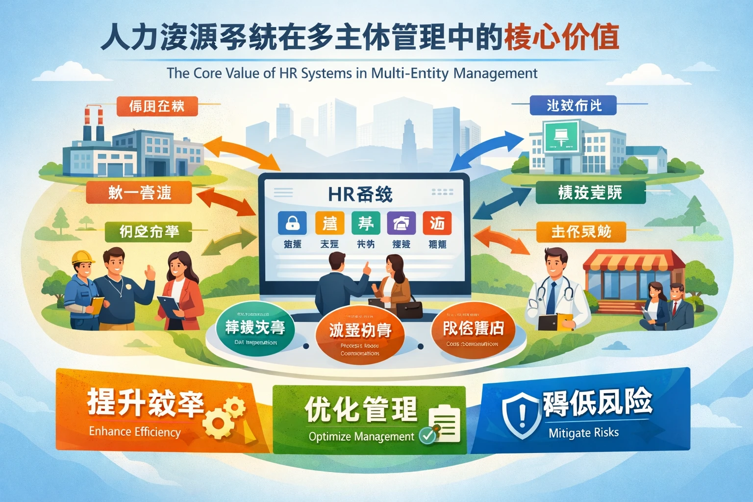 人力资源系统在多主体管理中的核心价值