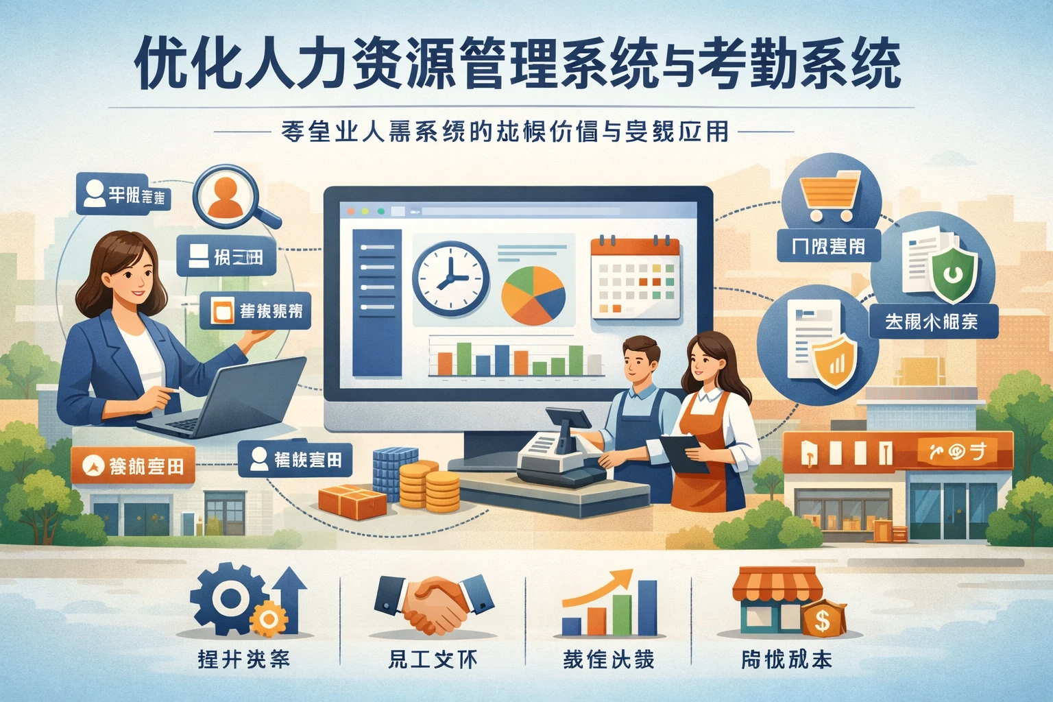 优化人力资源管理系统与考勤系统:零售业人事系统的战略价值与实践应用