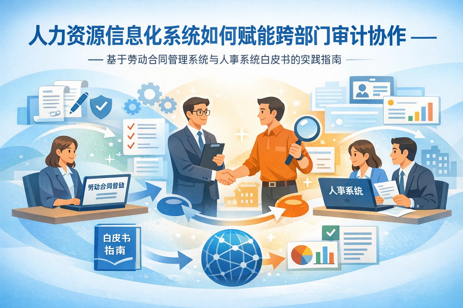人力资源信息化系统如何赋能跨部门审计协作——基于劳动合同管理系统与人事系统白皮书的实践指南