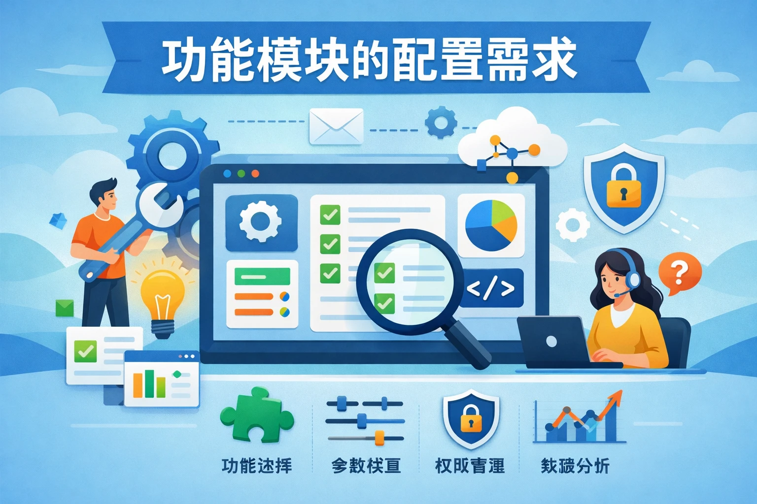 功能模块的配置需求