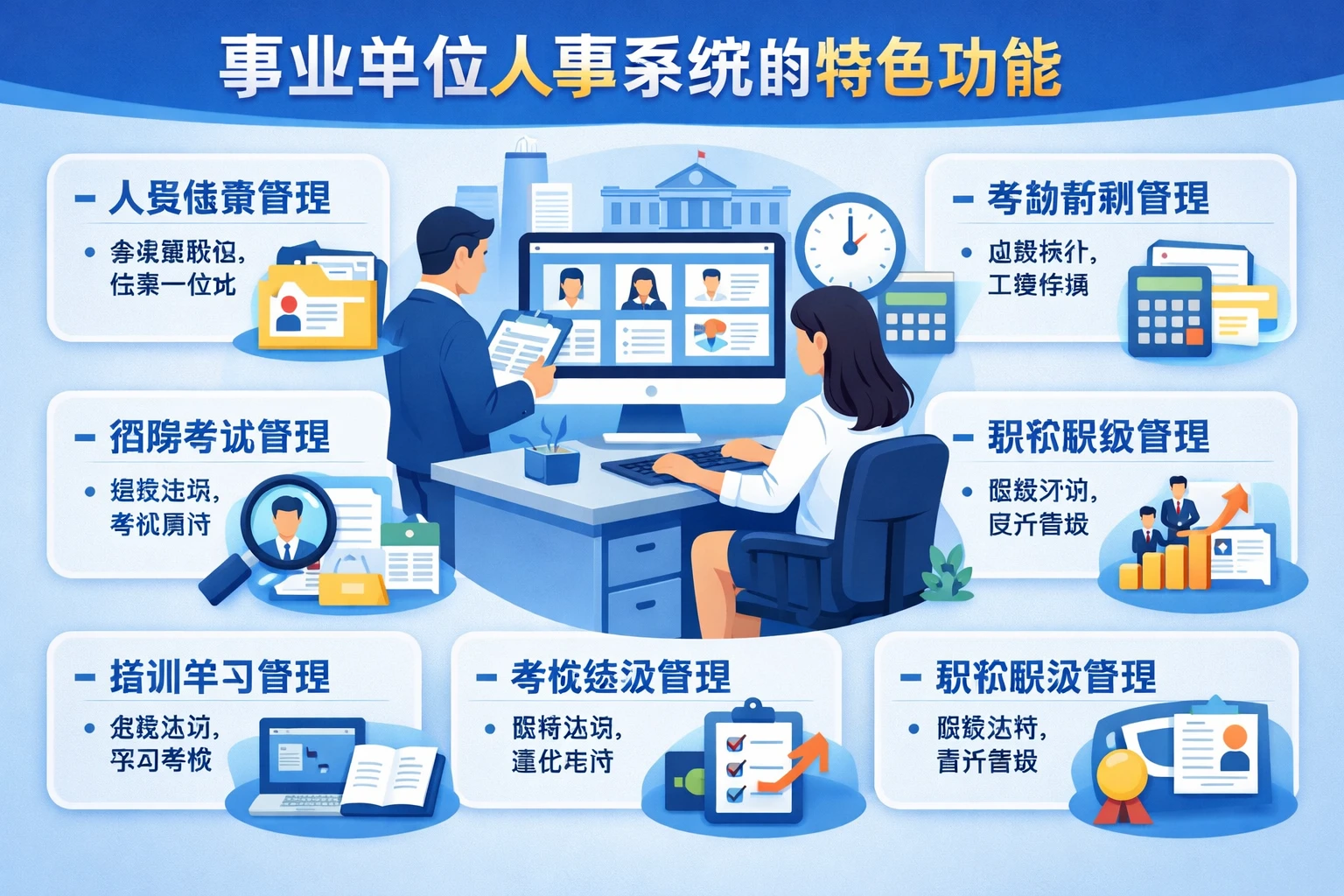 事业单位人事系统的特色功能