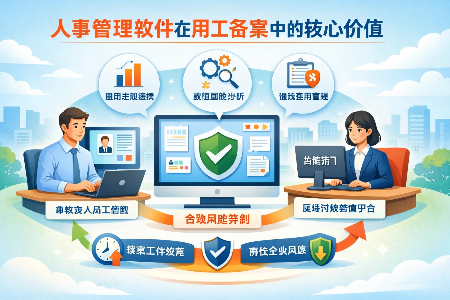 人事管理软件在用工备案中的核心价值
