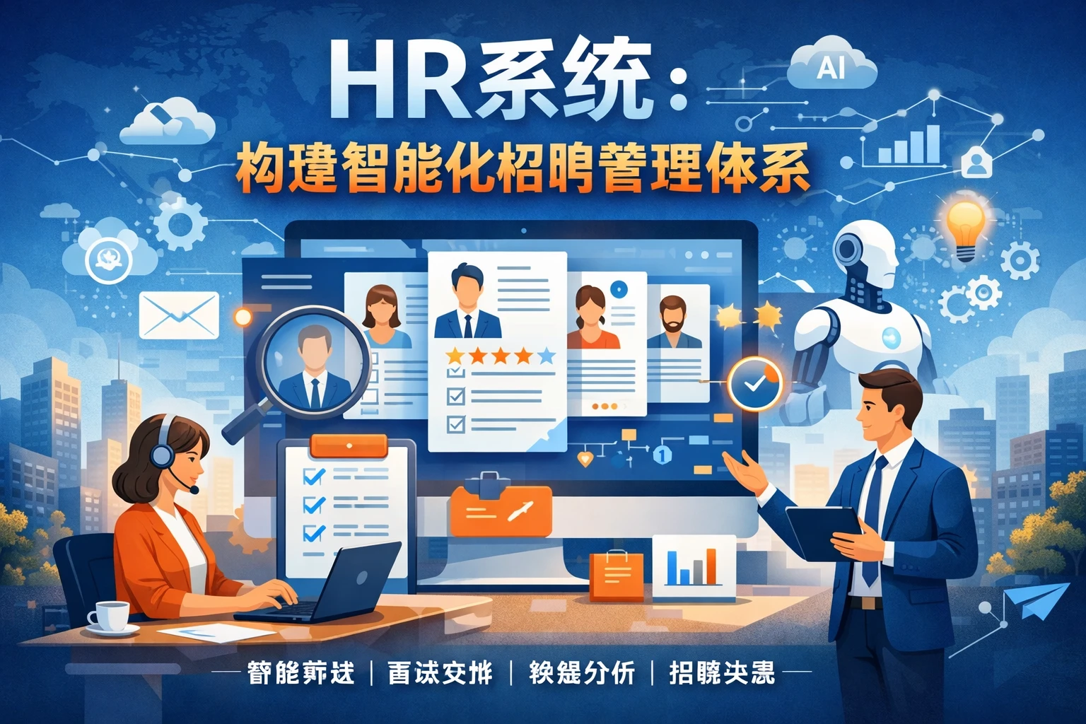 HR系统：构建智能化招聘管理体系