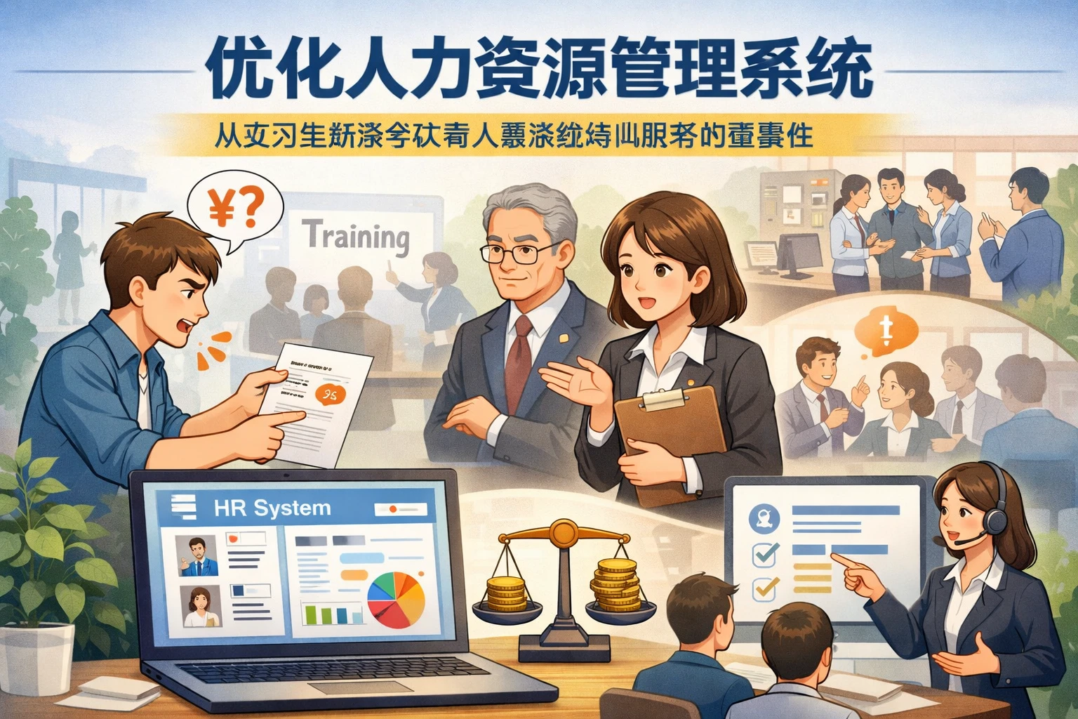 优化人力资源管理系统：从实习生薪资争议看人事系统培训服务的重要性