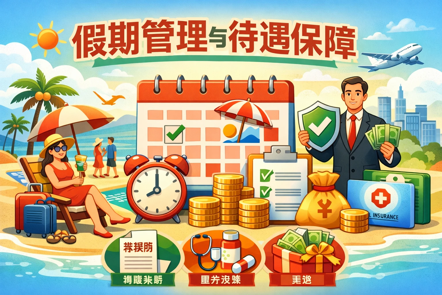 假期管理与待遇保障