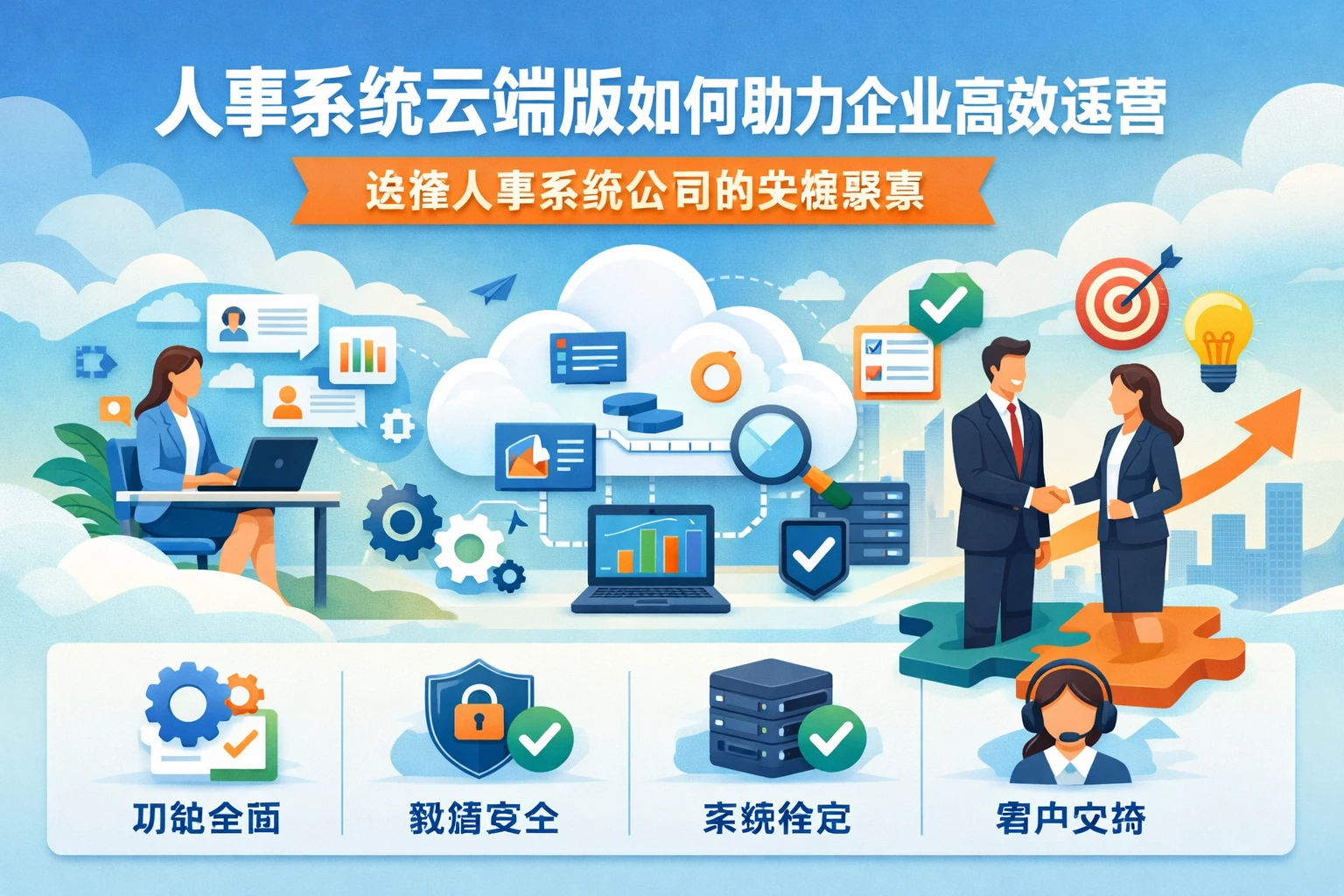 人事系统云端版如何助力企业高效运营——选择人事系统公司的关键要素