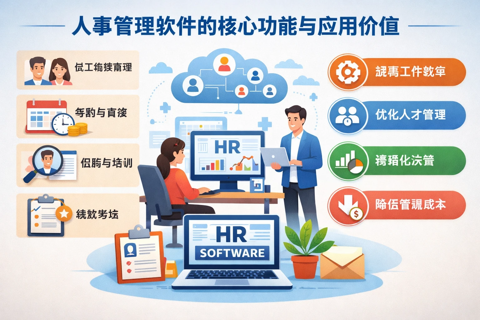 人事管理软件的核心功能与应用价值