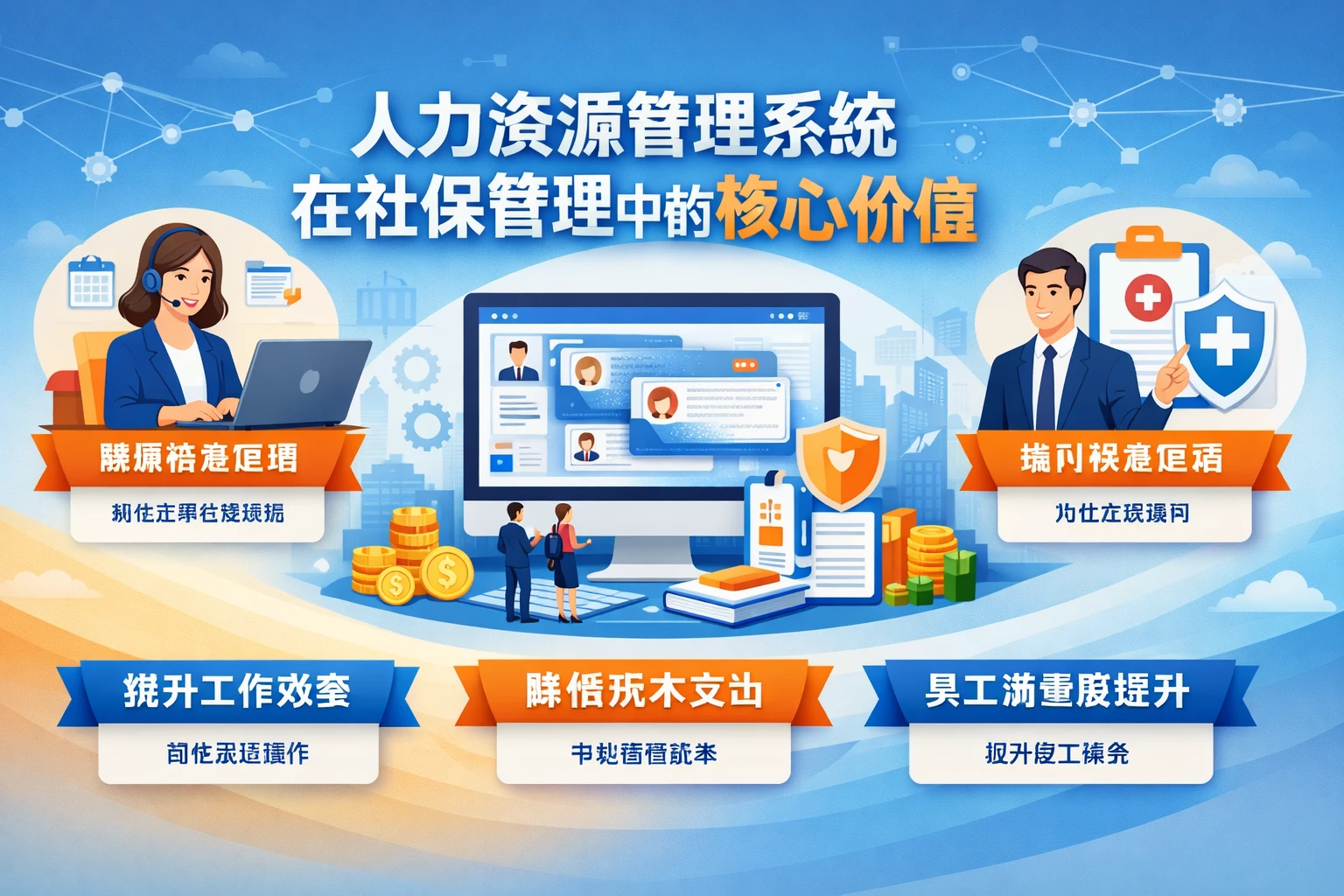 人力资源管理系统在社保管理中的核心价值