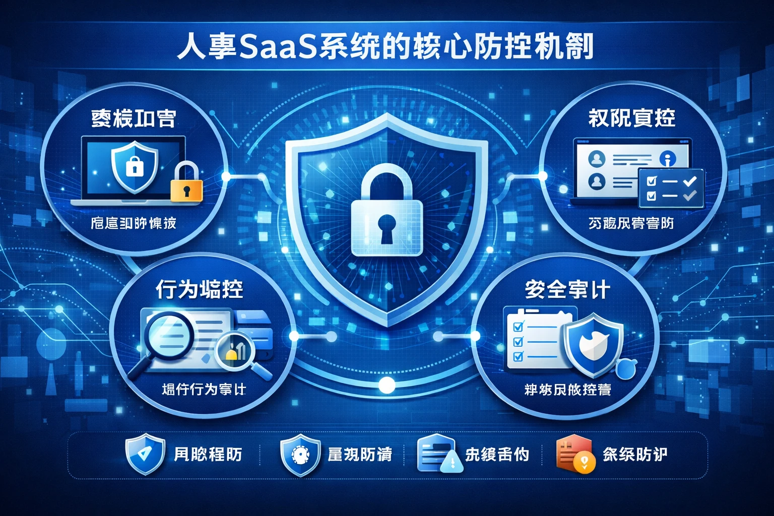 人事SaaS系统的核心防控机制