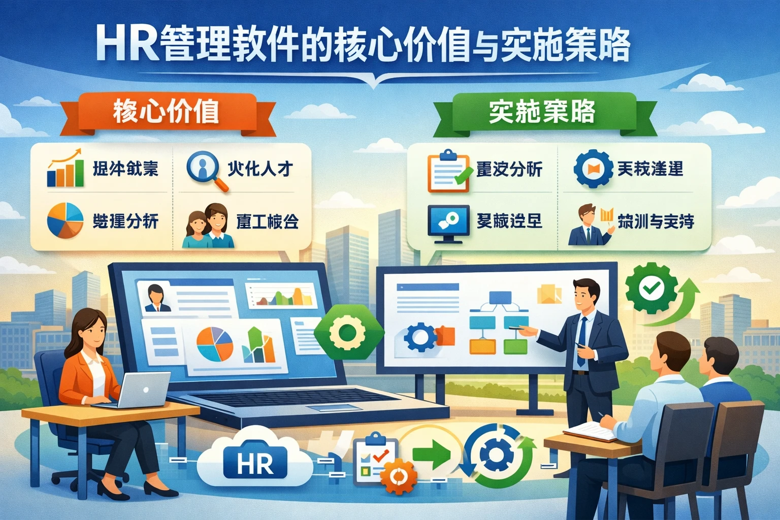HR管理软件的核心价值与实施策略
