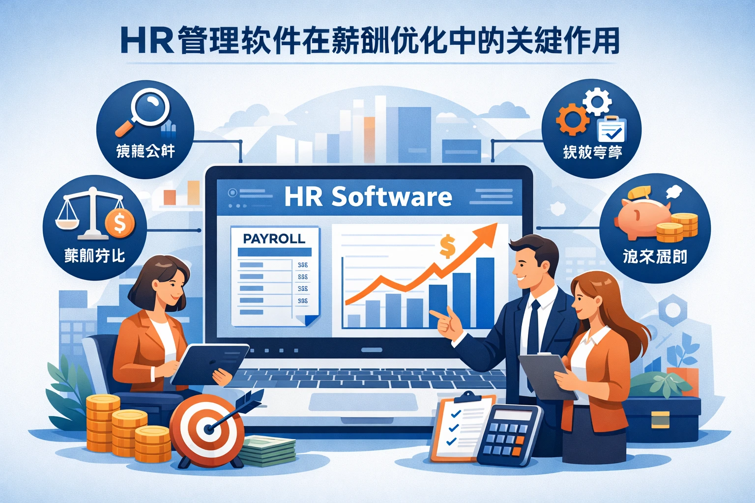 HR管理软件在薪酬优化中的关键作用