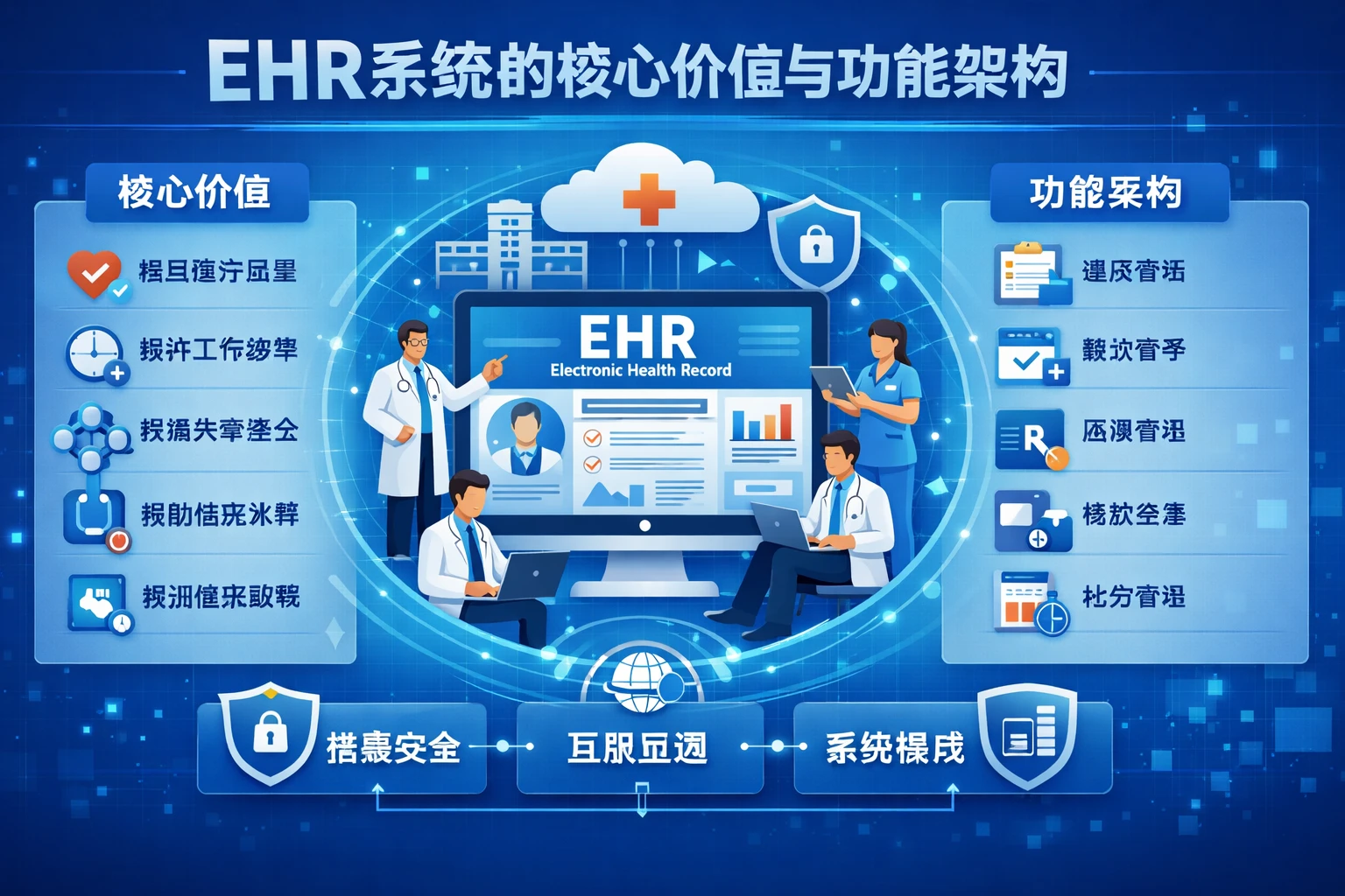 EHR系统的核心价值与功能架构