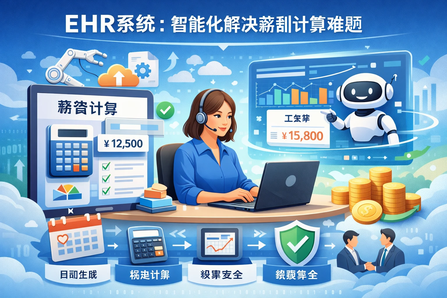 ehr系统:智能化解决薪酬计算难题