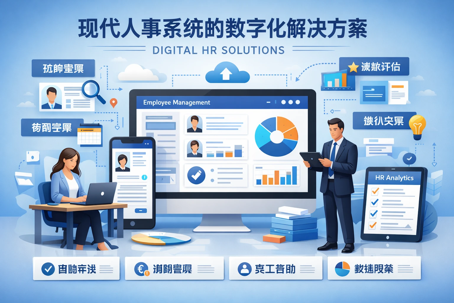 现代人事系统的数字化解决方案