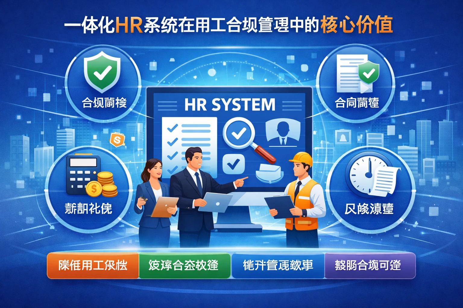 一体化HR系统在用工合规管理中的核心价值