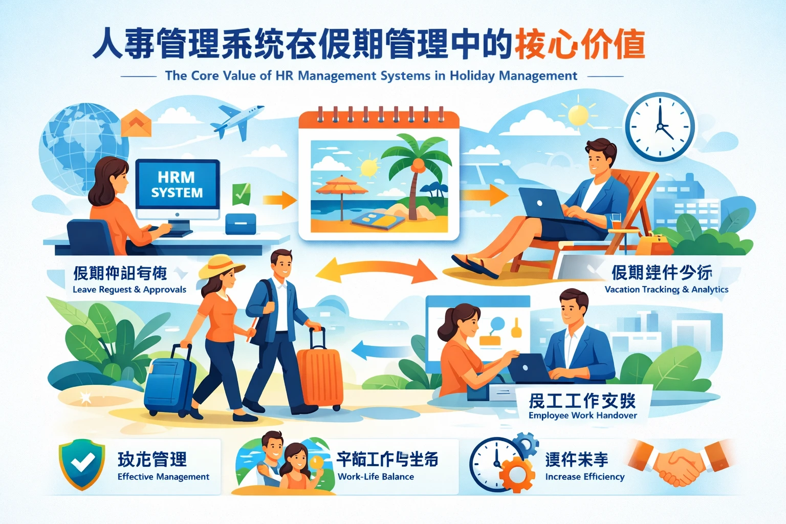 人事管理系统在假期管理中的核心价值