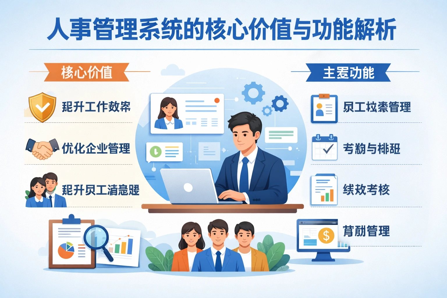 人事管理系统的核心价值与功能解析
