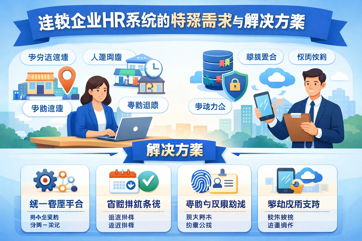 连锁企业HR系统的特殊需求与解决方案