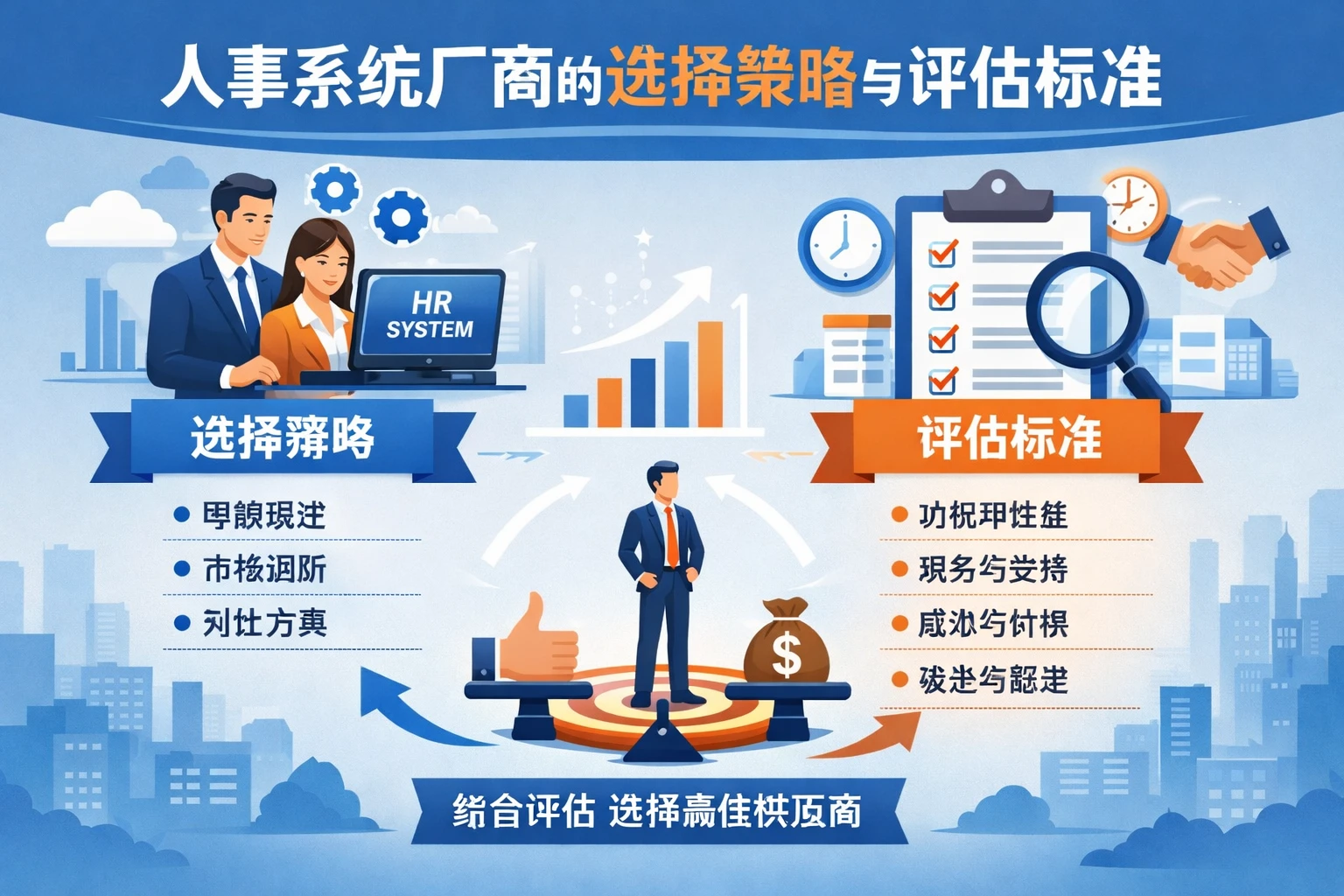 人事系统厂商的选择策略与评估标准