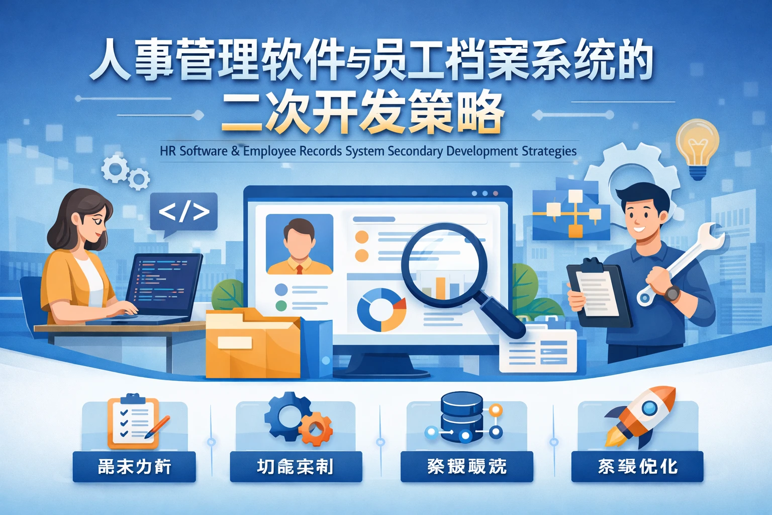 人事管理软件与员工档案系统的二次开发策略