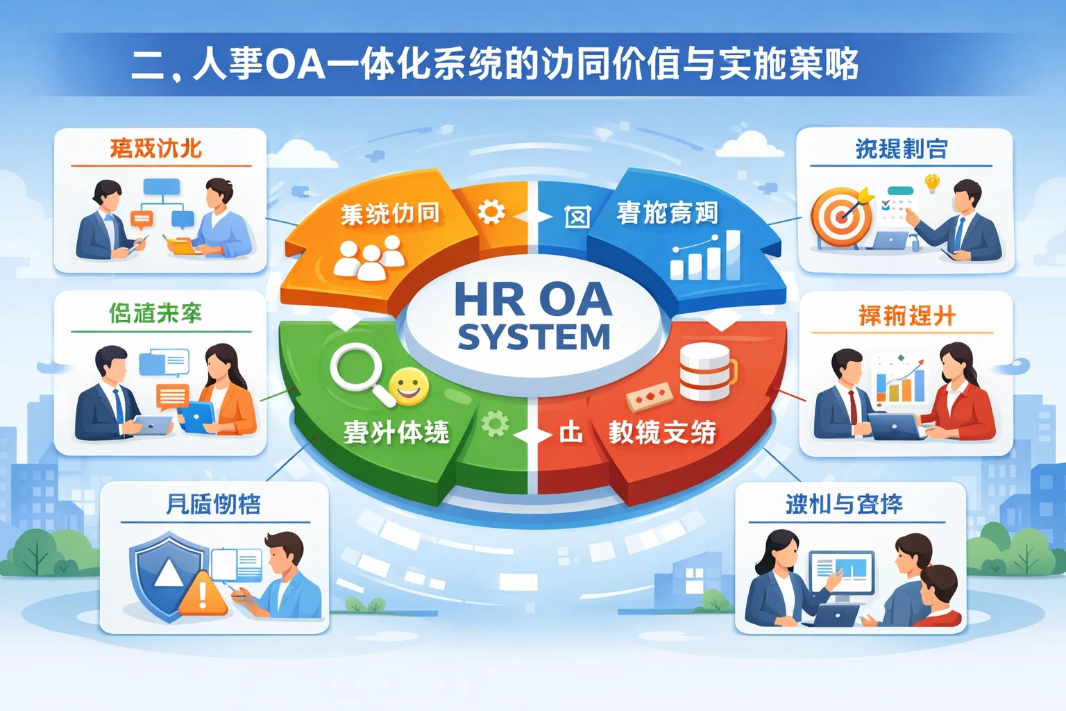 二、人事OA一体化系统的协同价值与实施策略