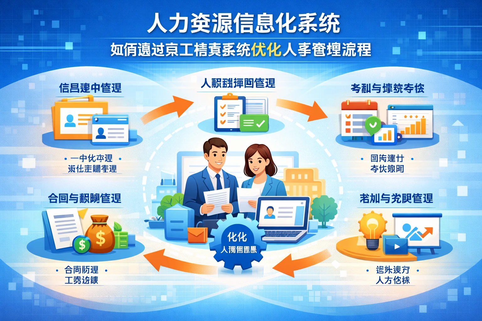 人力资源信息化系统如何通过员工档案系统优化人事管理流程