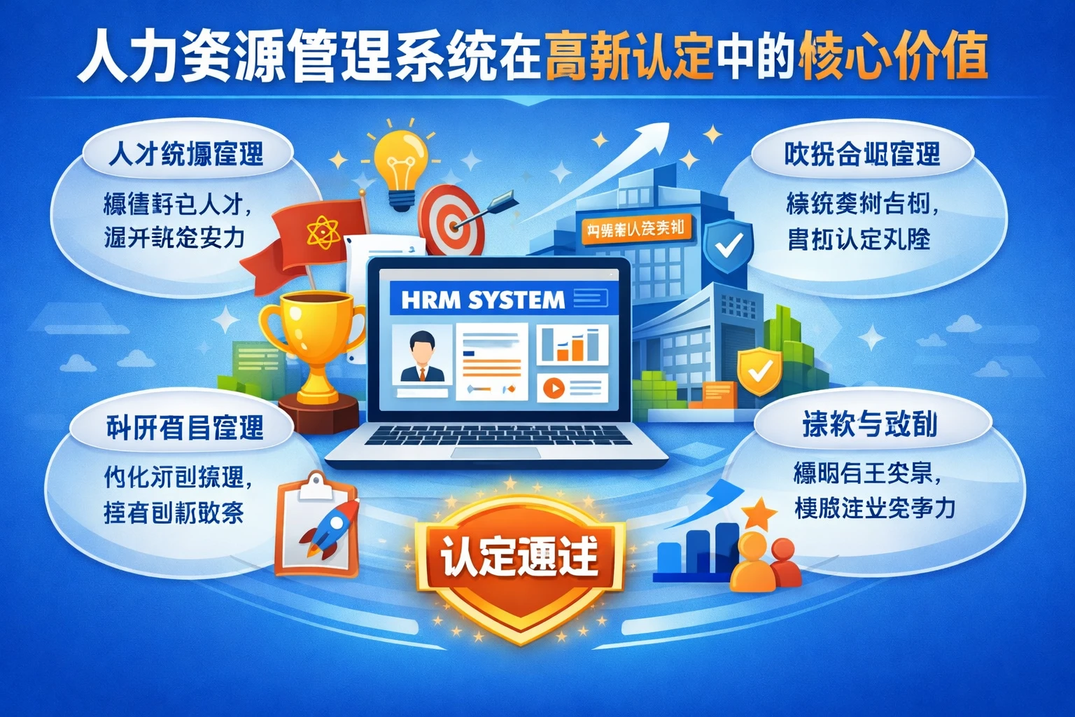 人力资源管理系统在高新认定中的核心价值