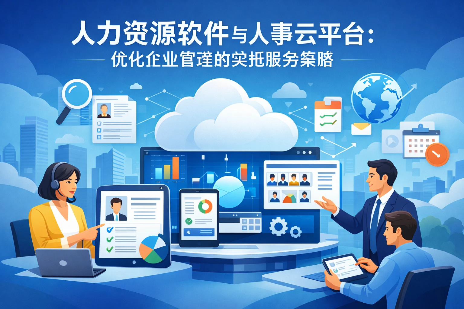 人力资源软件与人事云平台：优化企业管理的实施服务策略