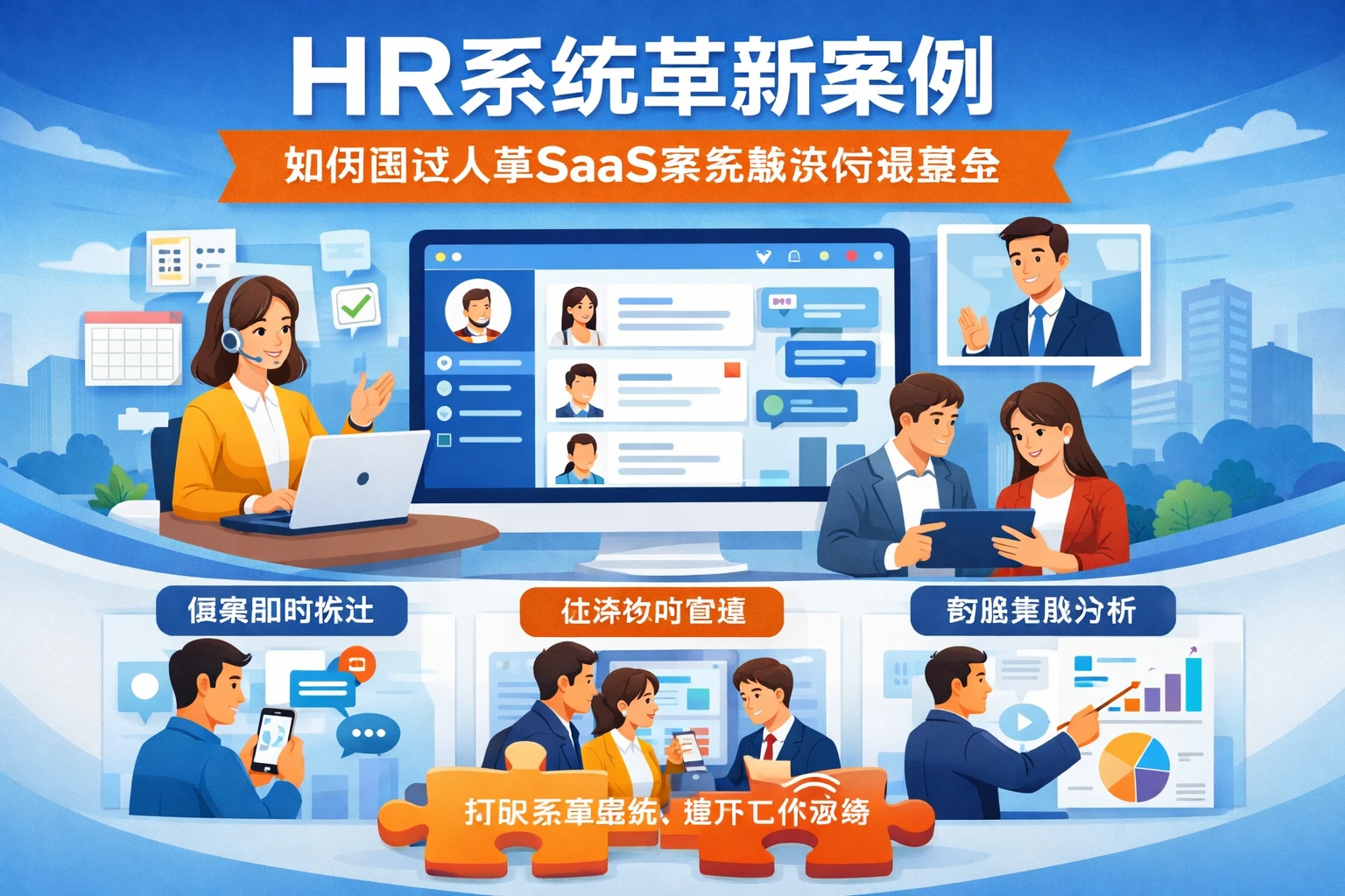 HR系统革新案例：如何通过人事SaaS系统解决沟通壁垒