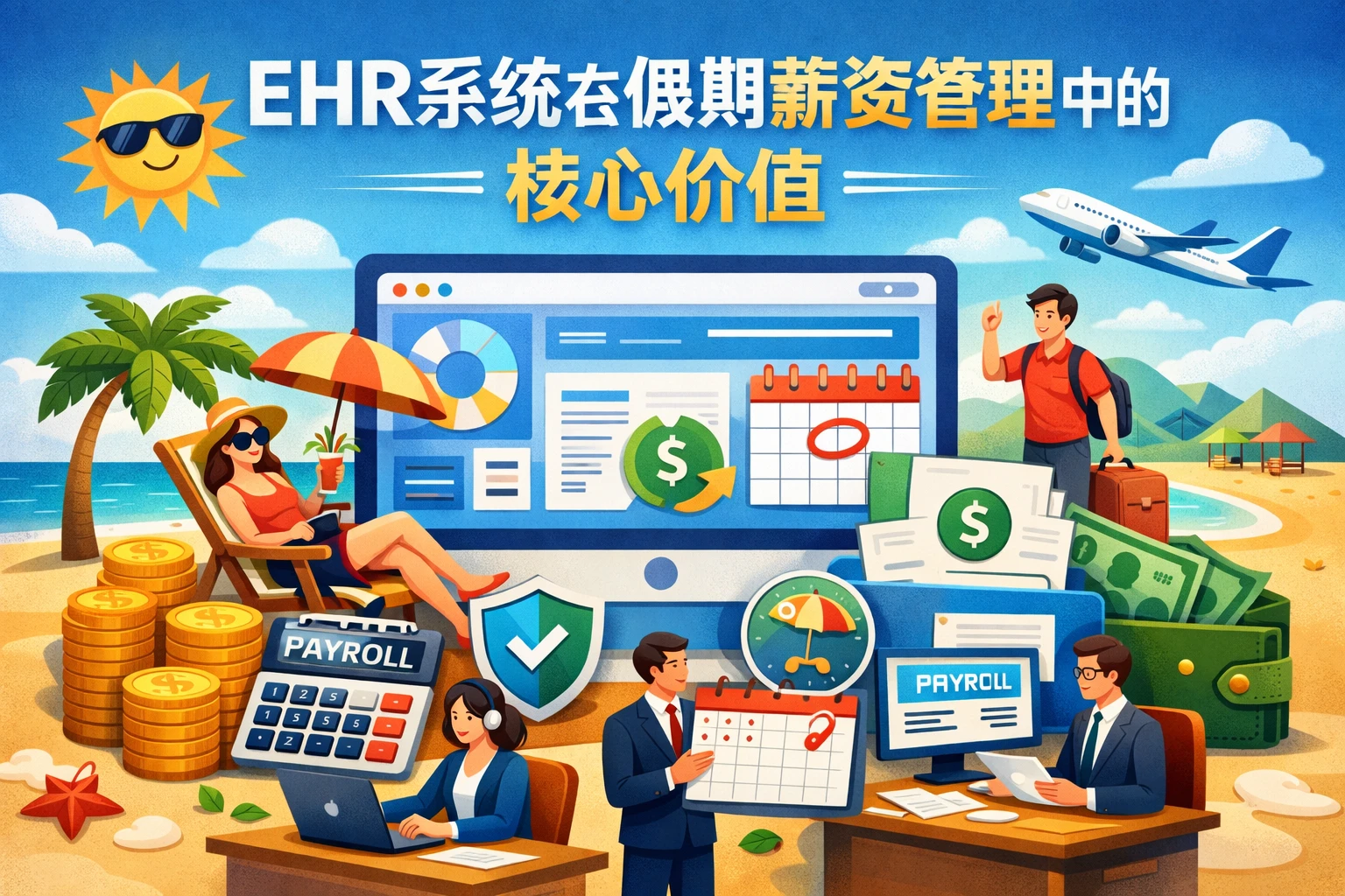 EHR系统在假期薪资管理中的核心价值