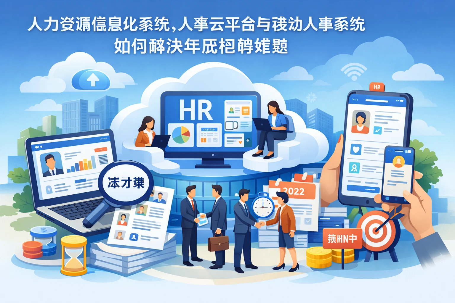 人力资源信息化系统、人事云平台与移动人事系统如何解决年底招聘难题